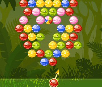 Bubble Shooter Fruits Candies