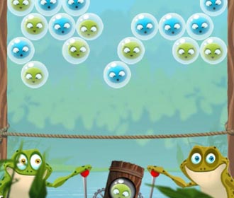 Frog Bubble Shooter